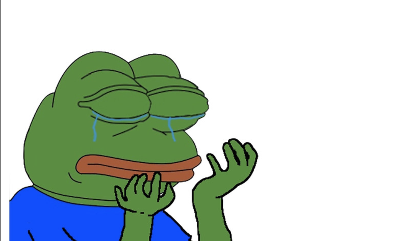 Crying Pepe